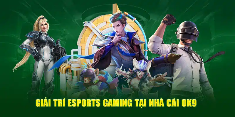 Giải trí Esports Gaming tại nhà cái OK9