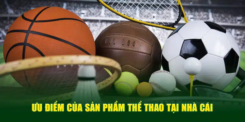 Ưu điểm của sản phẩm Thể Thao tại nhà cái